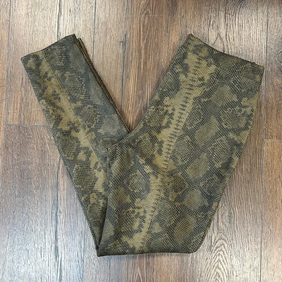 Philosophy snake print leggings SZ SM - Picture 1 of 5